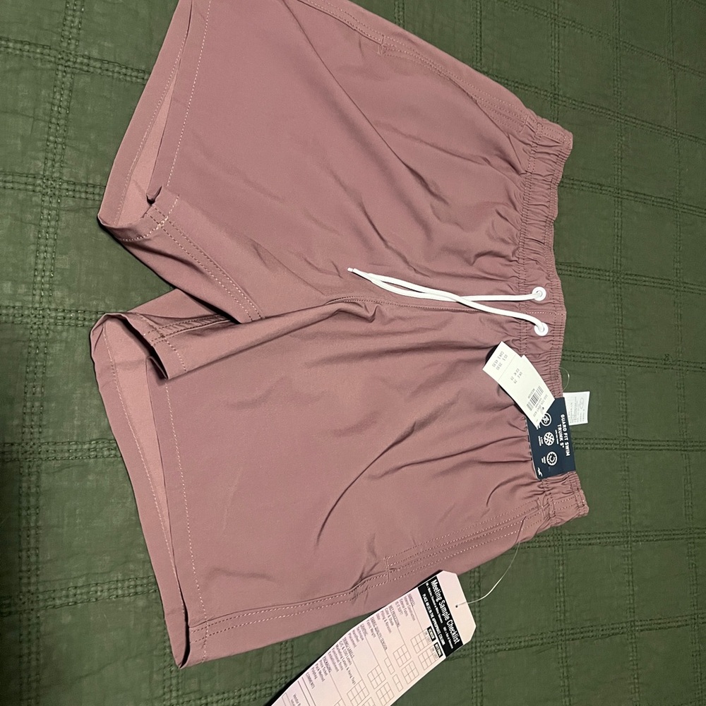 Hollister Mauve Drawstring Shorts
